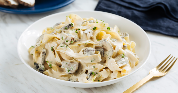 Creamy Truffle Mushroom Pasta