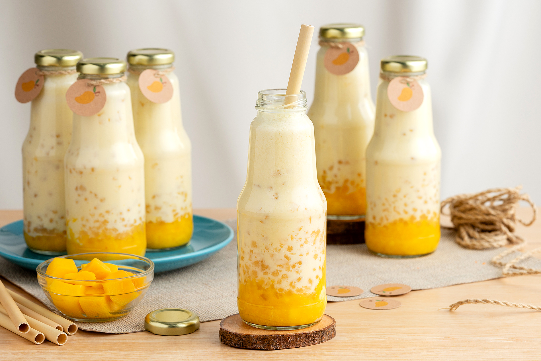 Mango Tapioca Drink Recipe