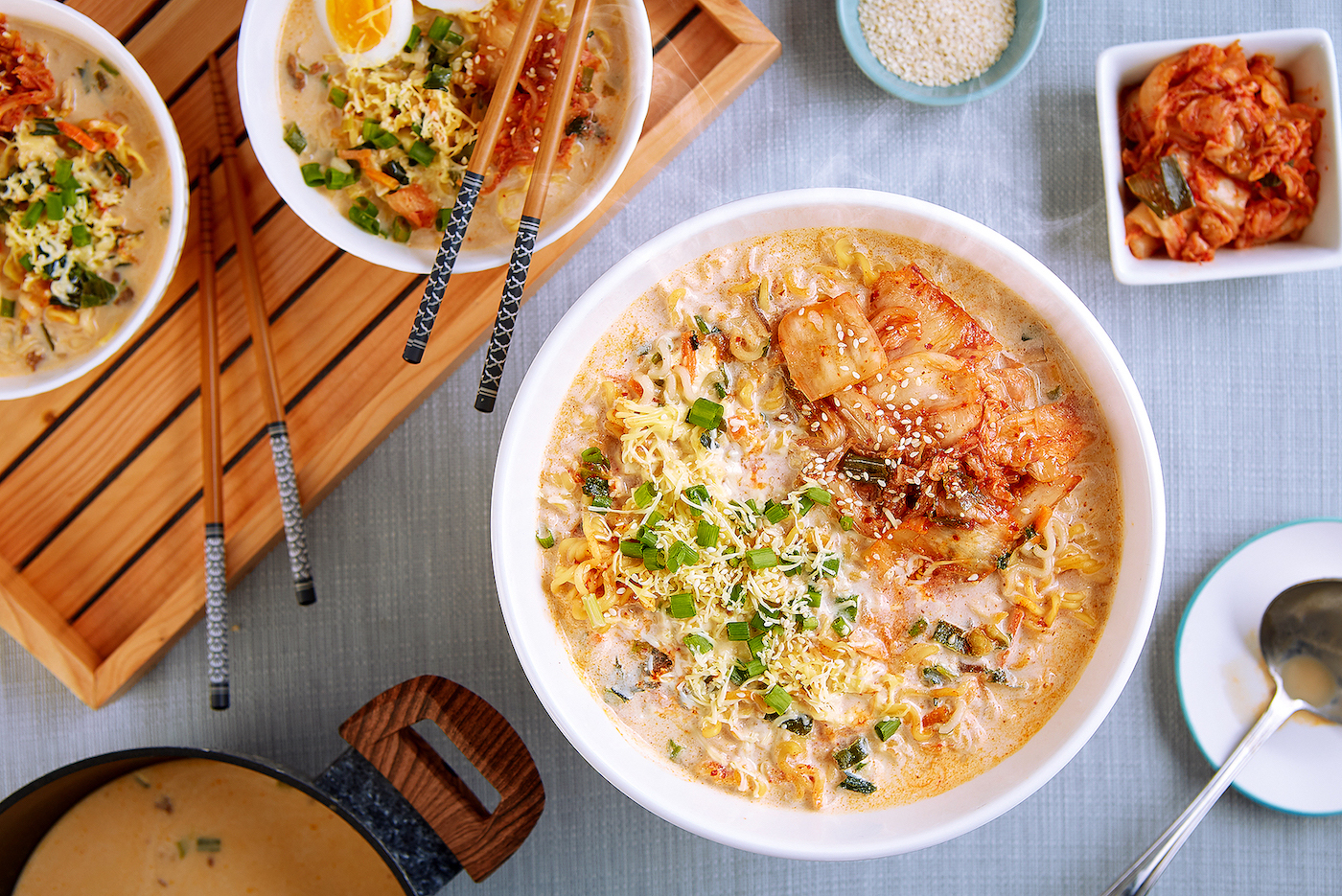 Creamy and Cheesy Ramen