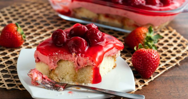 Easy Strawberry Cheesecake