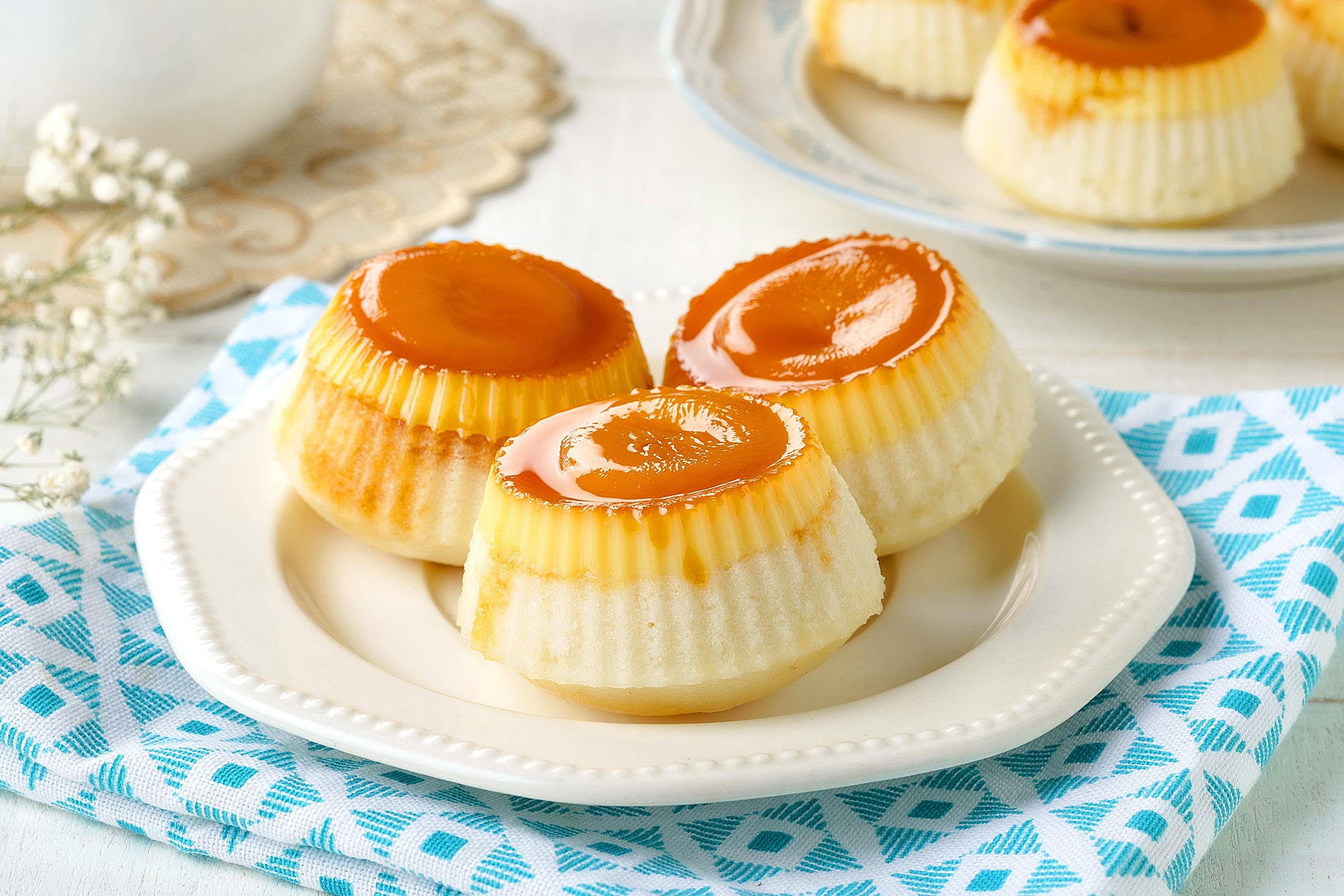 Puto Leche Flan