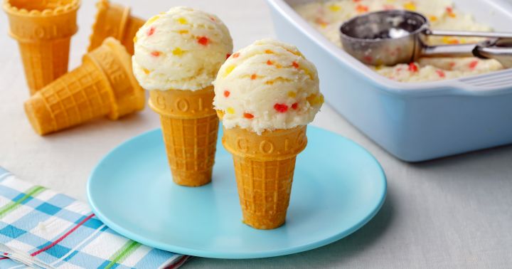 Fruit Salad Ice Cream