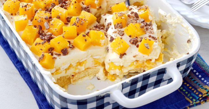 Mango Meringue Ref Cake (Party Size)