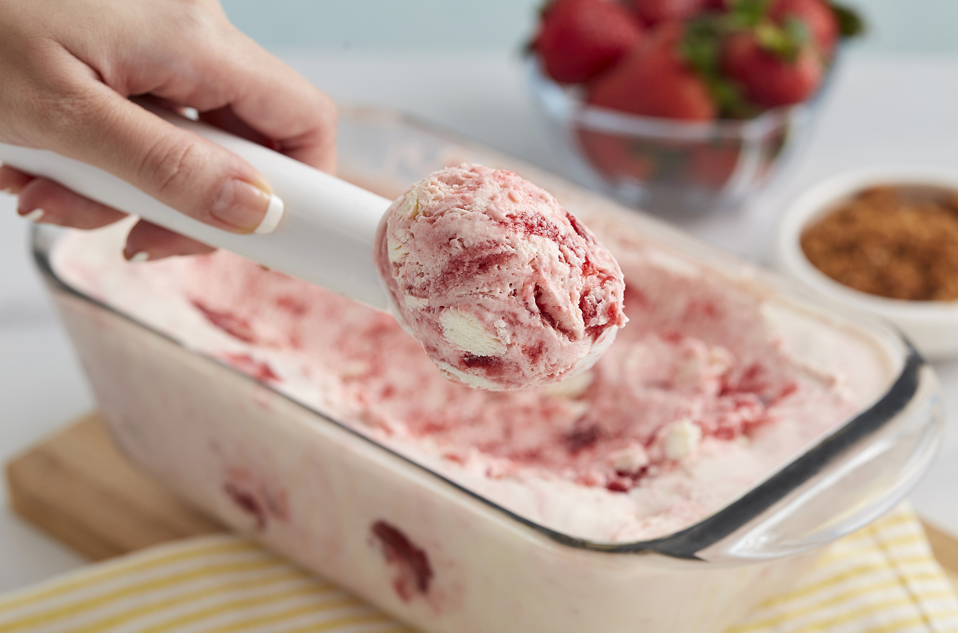 Strawberry Cheesecake Ice Cream