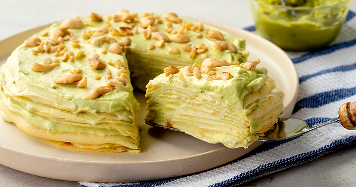 Avocado Crepe Cake