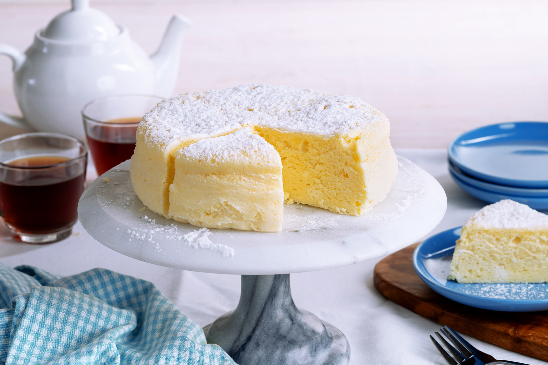 Creamy Japanese Cheesecake