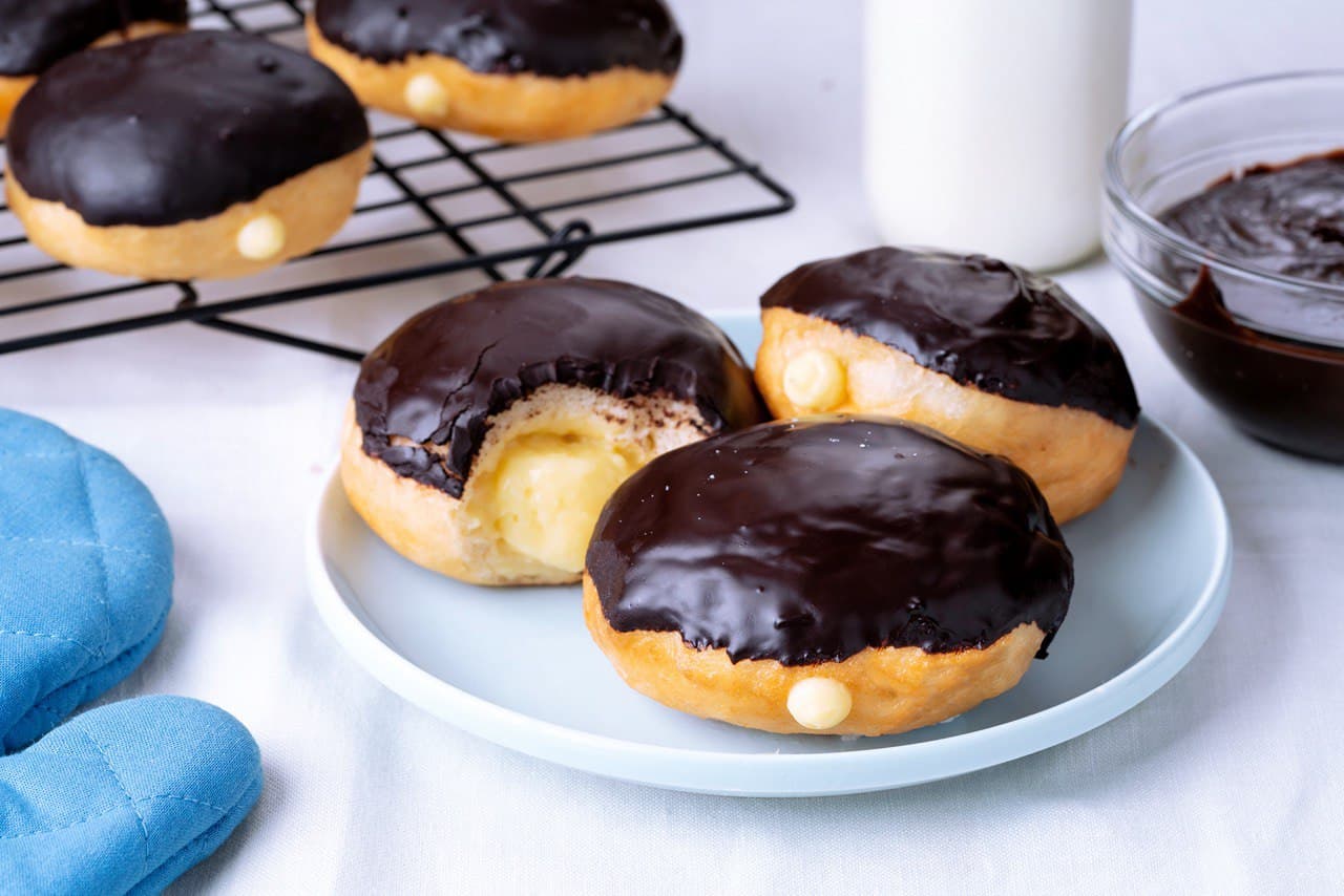 Boston Cream Doughnut