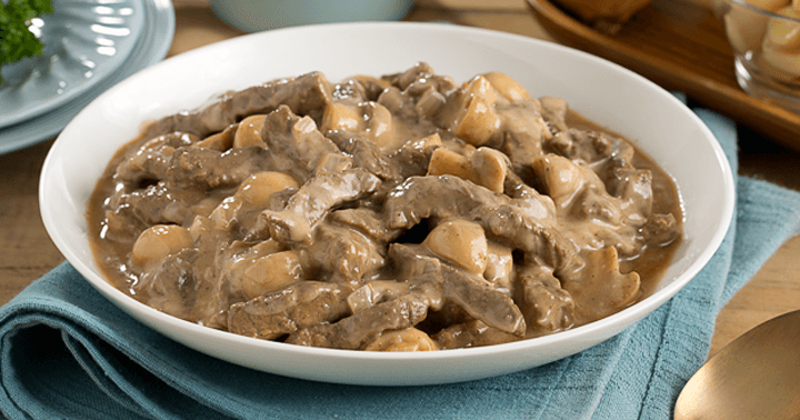 Beef Stroganoff