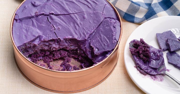 Ube Tin Cake