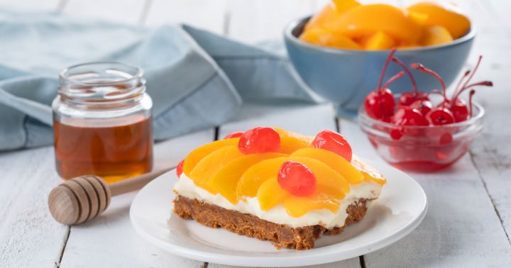 Peach and Honey Ref Cake