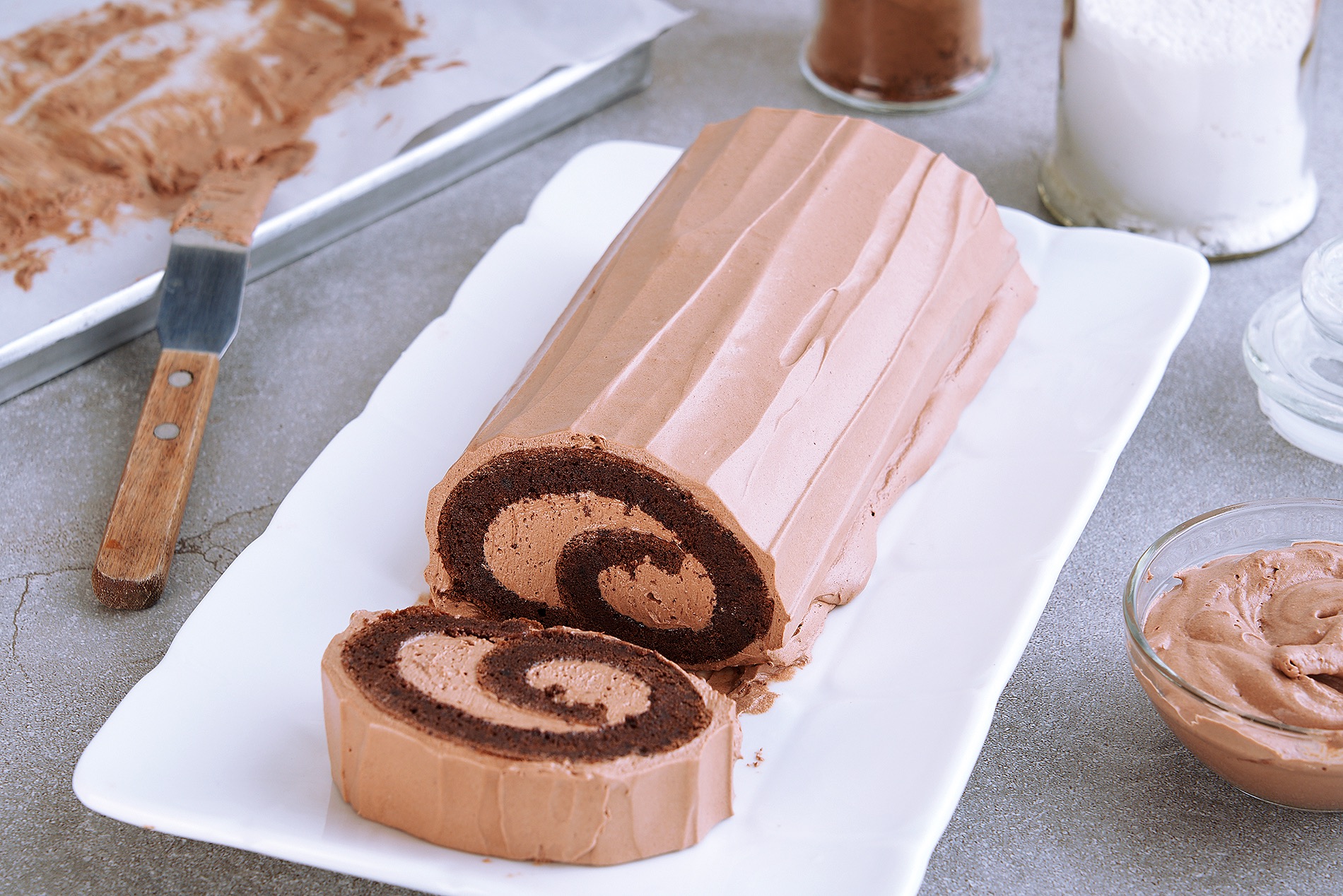 Creamy Choco Roll