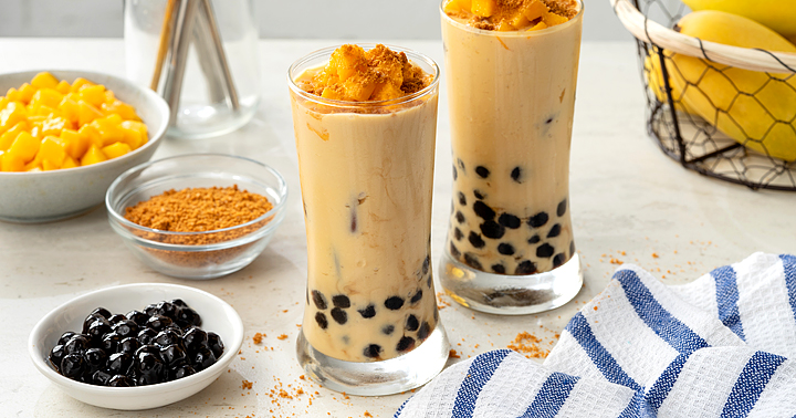 Mango Graham Milk Tea