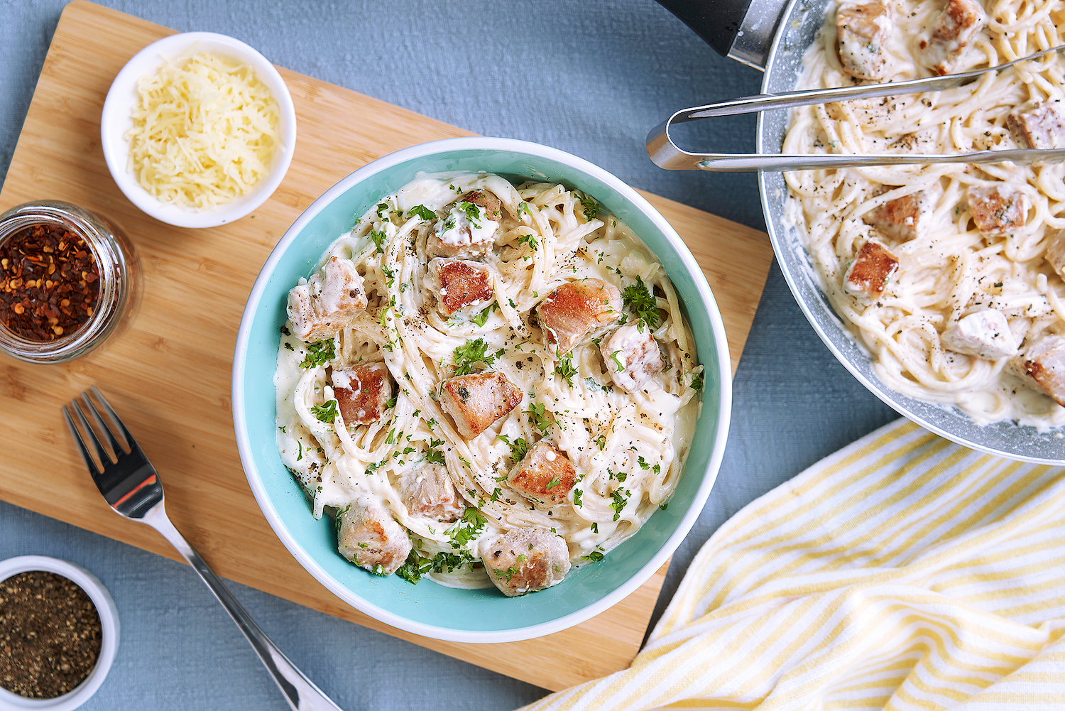 Creamy Tuna Carbonara