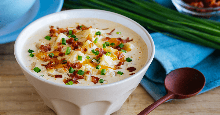 Baked Potato Savory Soup  1h 15min