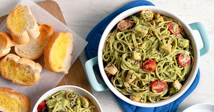 Creamy Pesto Pasta Recipe