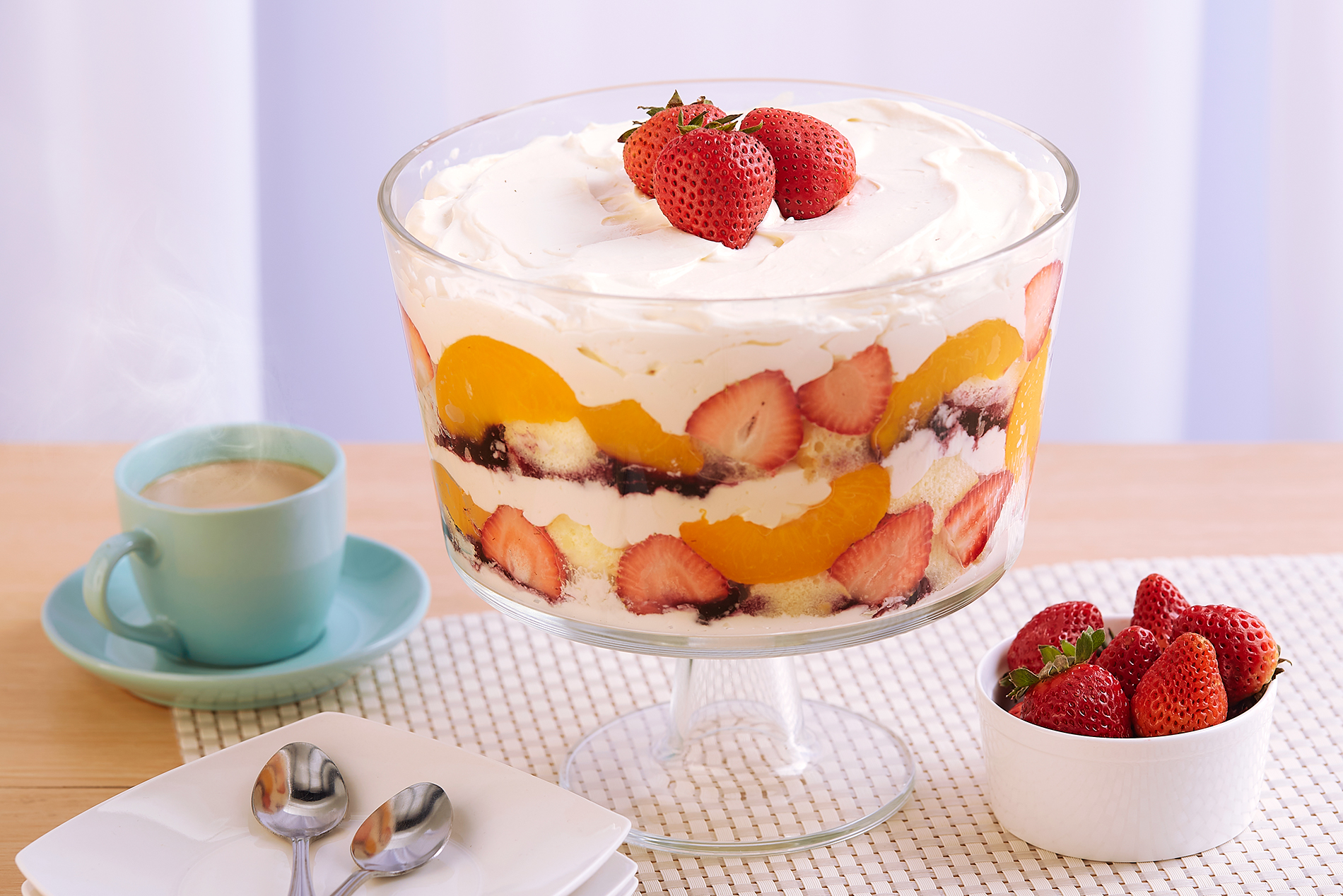 Creamy Fruit Trifle