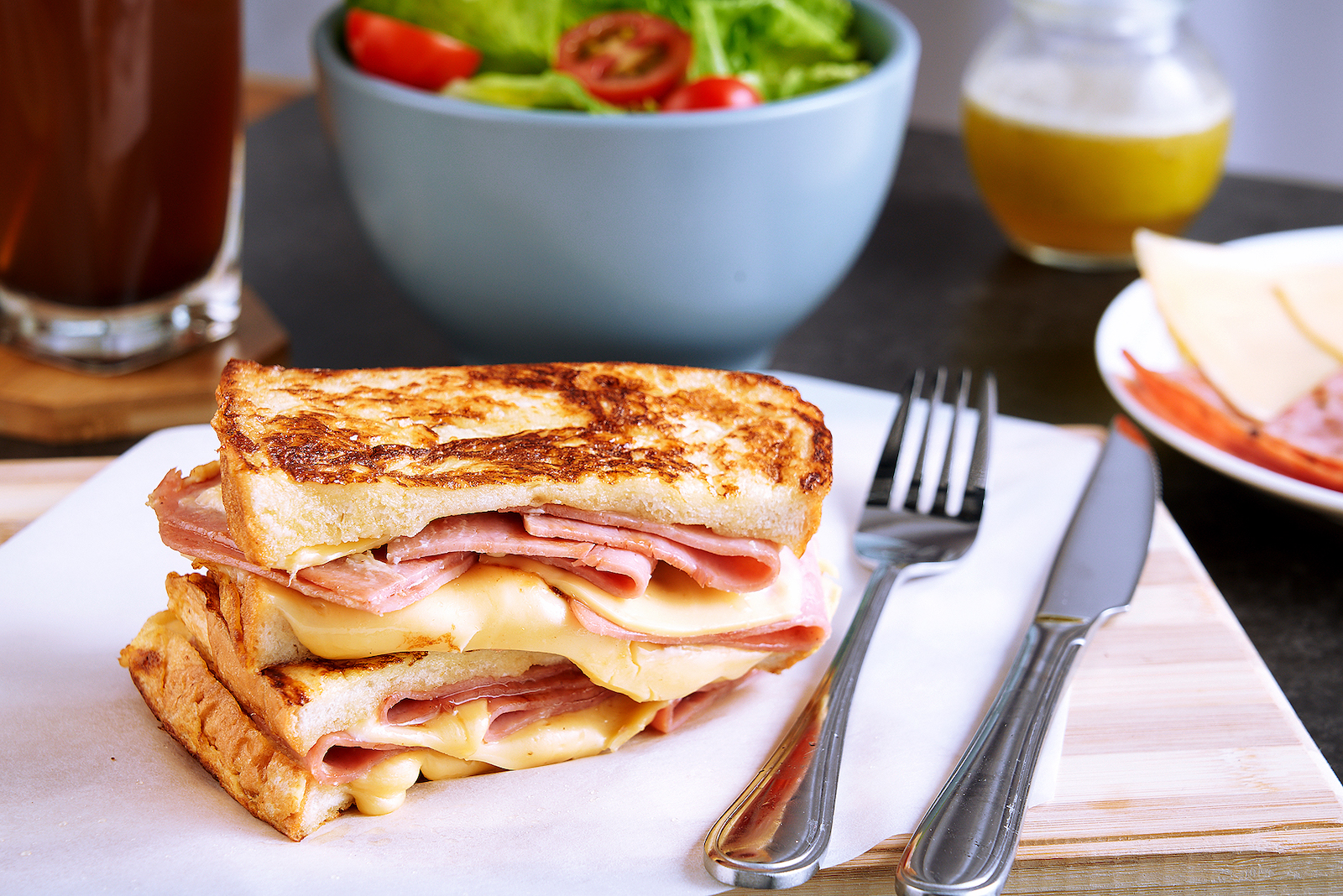 Creamy Monte Cristo Sandwich Recipe