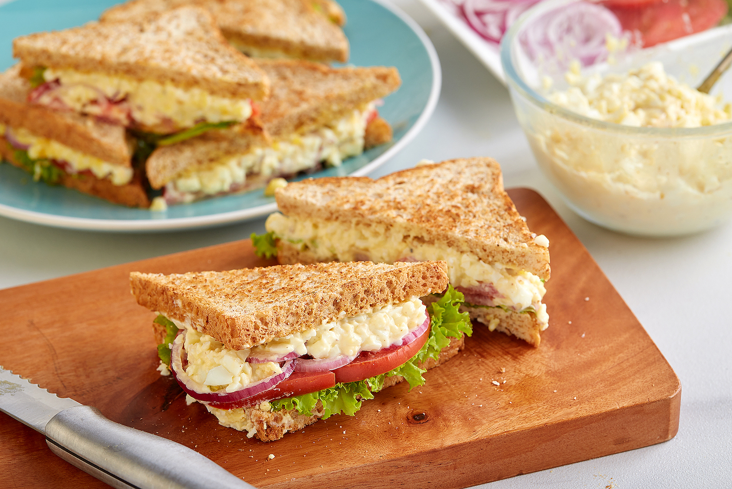 Creamy Egg Sandwich Recipe