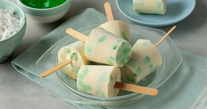 Buko Pandan Ice Candy