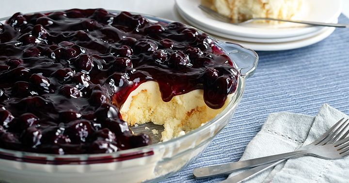 Easy Blueberry Cheesecake