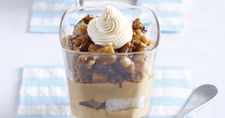 Awesomely Tasty Caramel Apple Trifle