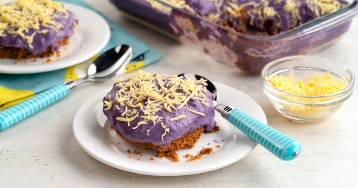 Ube Graham Cake